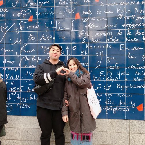 Парижская стенка, на которой фраза "я тебя люблю" написана на 311 языках (5 фото) 23