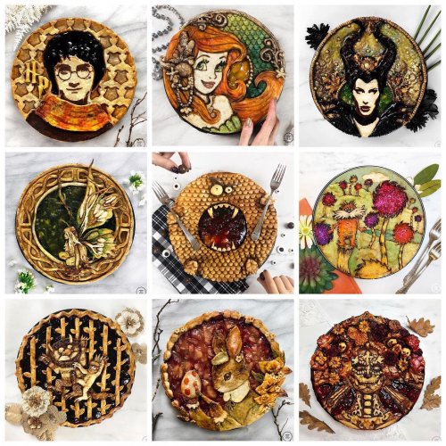 Креативные пироги Джессики Ли Кларк-Божин, вдохновлённые поп-культурой (15 фото) 91