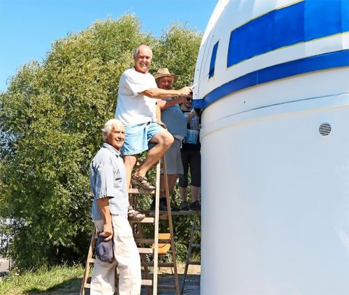 Институтский доктор преобразовал обсерваторию в R2-D2 (12 фото) 71