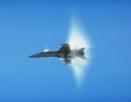 Сингулярность Прандтля-Глоерта: умопомрачительный воротничок на реактивном самолете (24 фото) 139