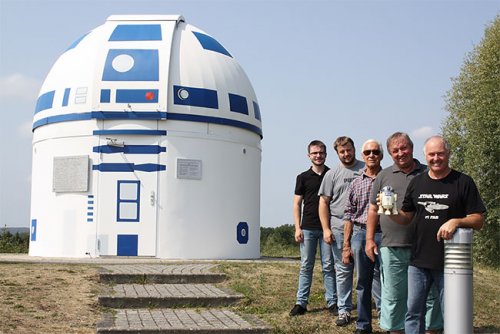 Институтский доктор преобразовал обсерваторию в R2-D2 (12 фото) 57