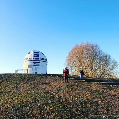 Институтский доктор преобразовал обсерваторию в R2-D2 (12 фото) 67