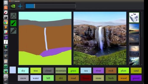 Программка от NVIDIA при помощи искусственного ума за секунды превращает примитивные наброски в фотореалистичные пейзажи (12 фото + видео) 63