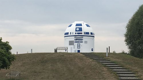 Институтский доктор преобразовал обсерваторию в R2-D2 (12 фото) 69