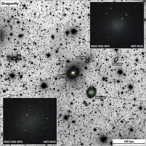 Ученые нашли галактику, где совсем нет темной материи 13