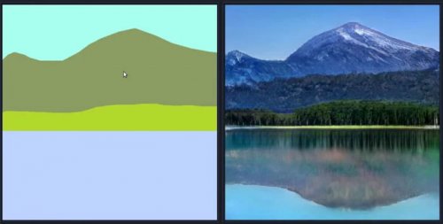 Программка от NVIDIA при помощи искусственного ума за секунды превращает примитивные наброски в фотореалистичные пейзажи (12 фото + видео) 59