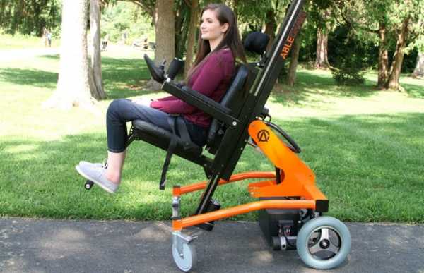 Инвалидная коляска AbleChair дозволит пассажиру стоять, лежать либо посиживать во время движения 13