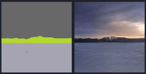Программка от NVIDIA при помощи искусственного ума за секунды превращает примитивные наброски в фотореалистичные пейзажи (12 фото + видео) 57