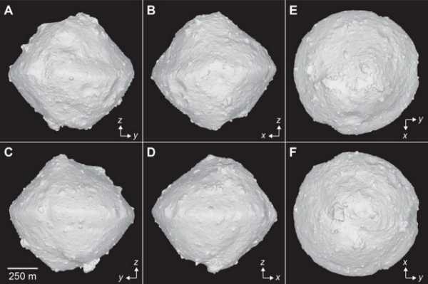 Астероид Рюгу оказался полым скоплением обломков галлактических тел 13