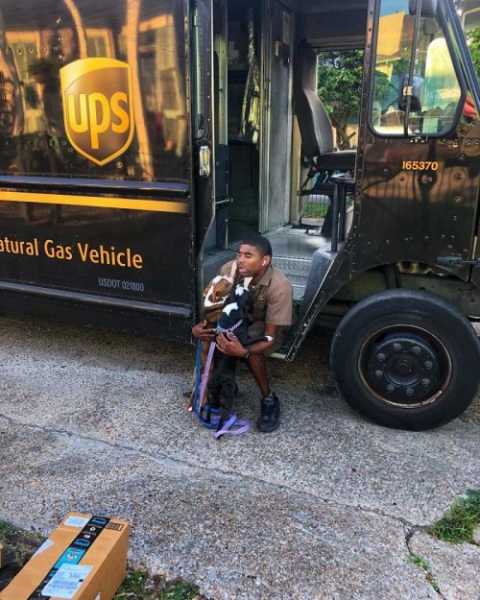 Водитель курьерской службы UPS просто обожает свою работу, и эти фотографии наглядно показывают — почему (26 фото) 119