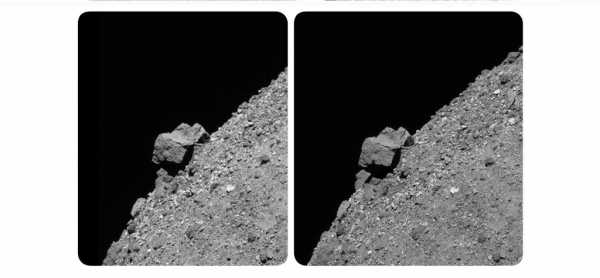 Зонд OSIRIS-REx нашел 52-метровую скалу на астероиде Бенну. А экс-гитарист Queen превратил снимки аппарата в 3D-модель 11