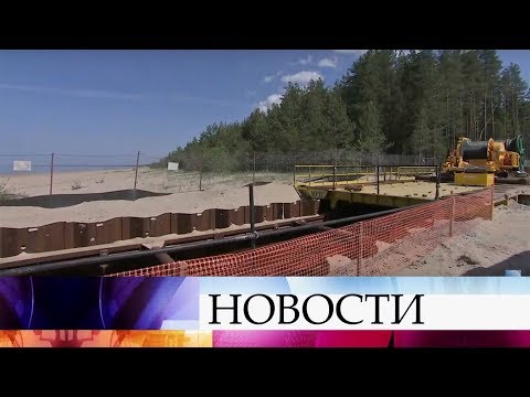 В Ленинградской области началось строительство сухопутного участка "Северного потока - 2".