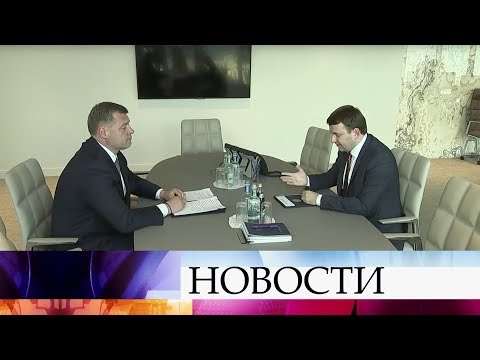 Министр экономического развития встретился с врио губернатора Астраханской области.