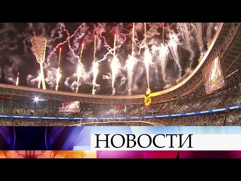 В Минске зажжен огонь вторых Европейских игр.