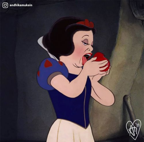 Художник изобразил диснеевских принцесс в более реалистичной манере (9 фото)