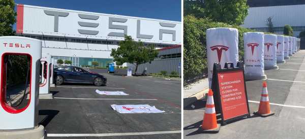 Tesla официально открыла первую зарядную станцию Supercharger 3 на 250 кВт