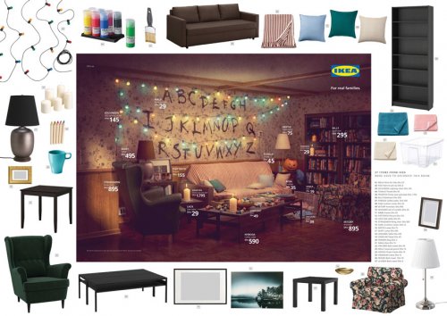 Компания IKEA с помощью своей мебели воссоздала знаменитые гостиные из популярных сериалов (9 фото)