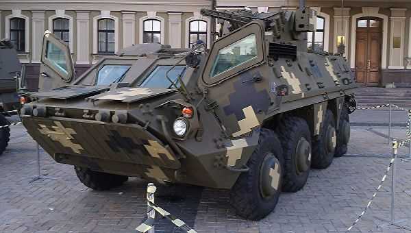 Стало известно о закупке бракованных БТР для украинских силовиков