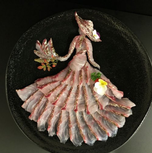 Неописуемые сасими от японского фуд-художника, которые очень великолепны, чтоб их есть (35 фото) 173