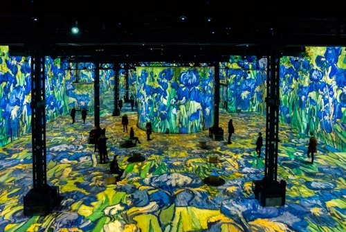 Неповторимая аудиовизуальная выставка, позволяющая ощутить себя снутри картин Ван Гога (23 фото) 111