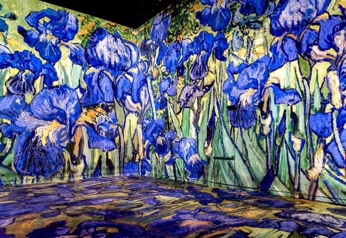 Неповторимая аудиовизуальная выставка, позволяющая ощутить себя снутри картин Ван Гога (23 фото) 105
