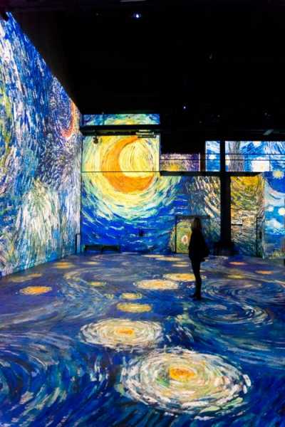 Неповторимая аудиовизуальная выставка, позволяющая ощутить себя снутри картин Ван Гога (23 фото) 99